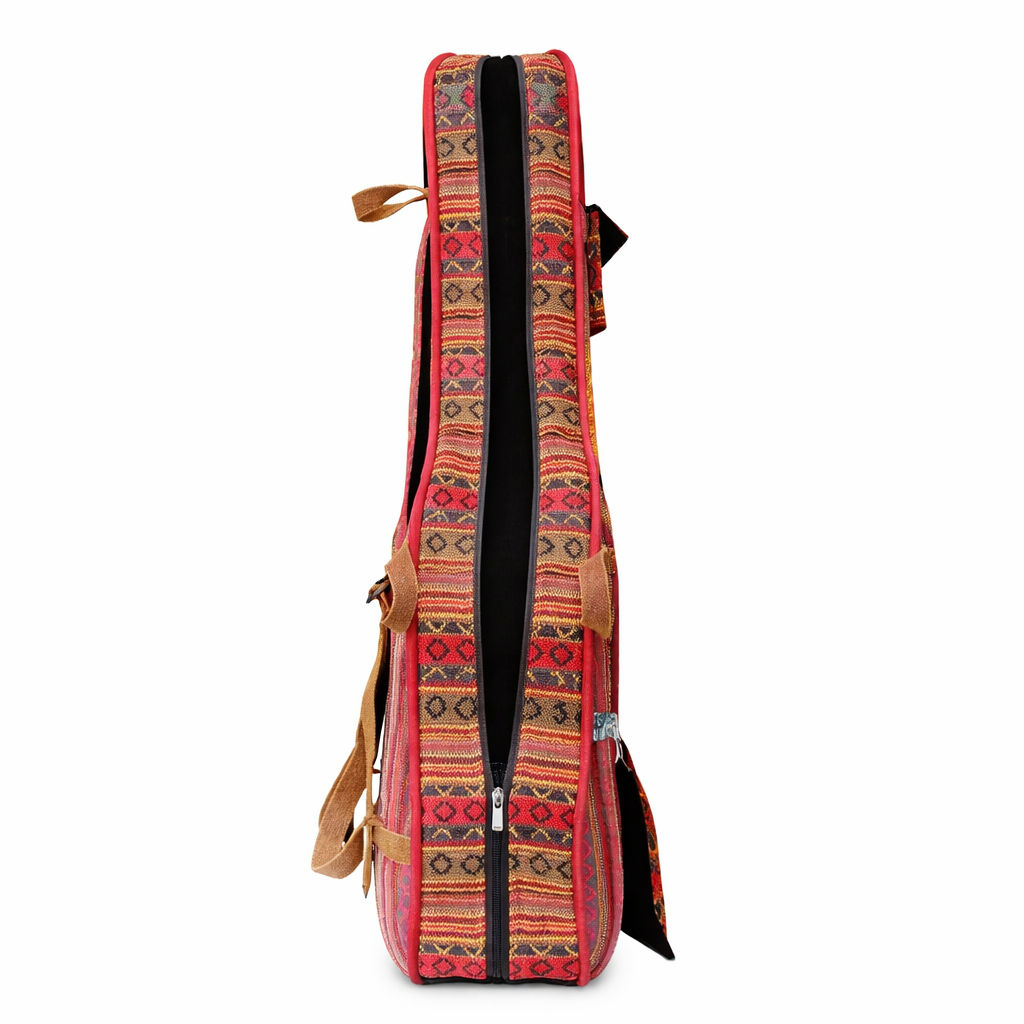 Multicolor Unisex Padded Guitar Bag for Musicians 075